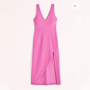 Abercrombie and Fitch XXSmall P Pink V-Neck Dress. New with tags.